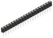 CONN, SIP SOCKET, 20P, 1ROW, 2.54MM, TH
