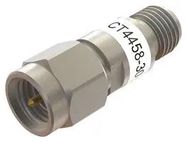 RF FIXED ATTENUATOR, SMA PLUG-JACK, 2W