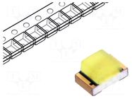 LED; white cold; SMD; 0805; 112÷450mcd; 130°; 20mA; 2.8÷3.8VDC; 70mW LITEON