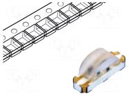 LED; red/green; SMD; 1204; 2÷2.4/2÷2.4VDC; 3.2x1x1.5mm; 130°; 20mA LITEON
