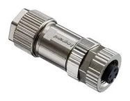 SENSOR CONN, M12, RCPT, 8POS, CABLE