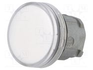 Control lamp; 22mm; Harmony XB4; -25÷70°C; Ø22mm; IP66; white SCHNEIDER ELECTRIC