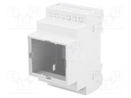 Enclosure: for DIN rail mounting; Y: 90mm; X: 52mm; Z: 65mm; ABS KRADEX