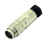 CIRCULAR CONNECTOR, PLUG, 3POS, CRIMP