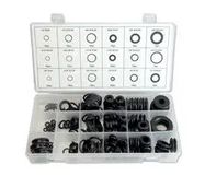 GROMMET ASSORTMENT, O-RING/RUBBER, 195PC