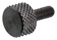 PLAIN THUMB SCREW, SS, M3 X 0.5, 8MM