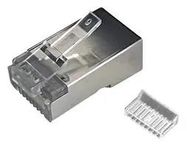 RJ45 CONNECTOR, PLUG, 8P8C, CAT6, CABLE