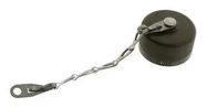 PROTECTIVE CAP WITH CHAIN, RCPT CONN