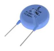 SUPPRESSION CAP, 2200PF, X1/Y2, RADIAL