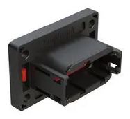 AUTOMOTIVE RCPT HOUSING, 12P, B KEY, BLK