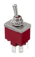 TOGGLE SWITCH, DPST, 15A, 28VDC, PANEL