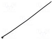 Cable tie; L: 390mm; W: 4.7mm; polyamide; 355N; black; Ømax: 110mm HELLERMANNTYTON