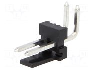 Connector: wire-board; socket; male; MAS-CON; PIN: 2; angled 90° PANCON