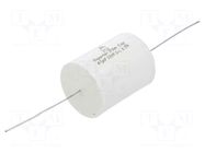 Capacitor: polypropylene; 47uF; 250VDC; ±5%; Ø42x61mm; Leads: axial Jb Capacitors