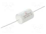 Capacitor: polypropylene; 10uF; 250VDC; ±5%; Ø23x46mm; Leads: axial Jb Capacitors