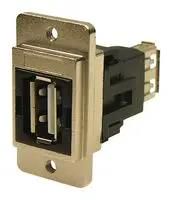 USB ADAPTER, 2.0 TYPE A RCPT-TYPE A RCPT