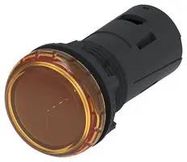 LED PANEL INDICATOR, ORG, 22.5MM, 240VAC