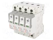 Surge arrester; Type 1+2; Poles: 4; 8kA; 320VAC; -10÷40°C; IP20 LEGRAND