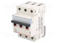 Circuit breaker; 400VAC; Inom: 63A; Poles: 3; Charact: C; 6kA; IP20 LEGRAND