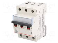 Circuit breaker; 400VAC; Inom: 50A; Poles: 3; Charact: C; 6kA; IP20 LEGRAND