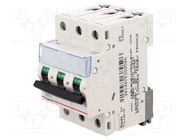 Circuit breaker; 400VAC; Inom: 32A; Poles: 3; Charact: C; 6kA; IP20 LEGRAND