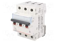 Circuit breaker; 400VAC; Inom: 20A; Poles: 3; Charact: C; 6kA; IP20 LEGRAND
