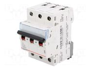Circuit breaker; 400VAC; Inom: 10A; Poles: 3; Charact: C; 6kA; IP20 LEGRAND