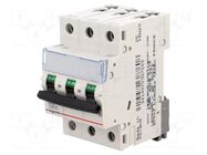 Circuit breaker; 400VAC; Inom: 32A; Poles: 3; Charact: B; 6kA; IP20 LEGRAND