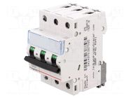 Circuit breaker; 400VAC; Inom: 25A; Poles: 3; Charact: B; 6kA; IP20 LEGRAND