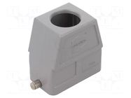 Enclosure for connectors: HDC; size 10B; for cable; Han® B; IP65 HARTING