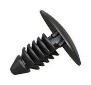 EXPANSION RIVET, NYLON6.6, 18MM, BLACK