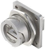 BULKHEAD ADAPTER, RJ45 JACK-RJ45 JACK