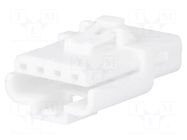Connector: wire-wire; plug; hermaphrodite; PIN: 4; Ditto; straight MOLEX