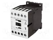 Contactor: 4-pole; NC x2 + NO x2; 24VAC; 4A; DILA-22; W: 45mm EATON ELECTRIC