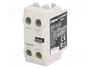 Auxiliary contacts; Leads: screw terminals; front; CTX3 LEGRAND