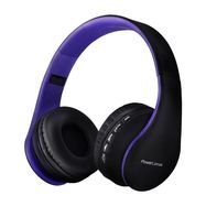 PowerLocus P1 wireless headphones (black and purple), PowerLocus