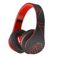 Wireless Headphones PowerLocus P2 (black-red), PowerLocus