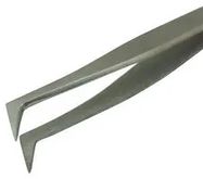 TWEEZER, SHARP HOOKED TIP, 115MM OAL, SS