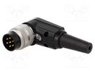 Connector: M16; plug; male; soldering; for cable; PIN: 7; 5A; 250V LUMBERG