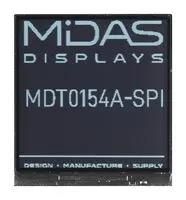 LCD TFT MODULE, 1.54", 200 X 200P, MONO