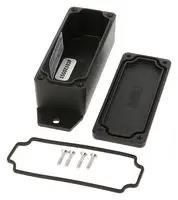 ENCLOSURE, INSTRUMENT, ALUM, BLACK