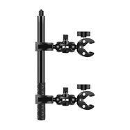 Motorcycle/bicycle mount PULUZ with two clamps and selfie stick 150 cm, Puluz