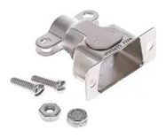 D SUB BACKSHELL, 180DEG, SIZE DE, STEEL