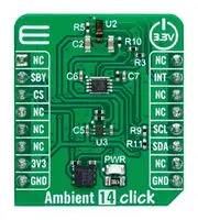 AMBIENT 14 CLICK ADD-ON BOARD, 3.3V