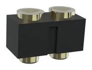 CONN, POGO PIN HDR, 2P, 1R, 2.54MM, SMT