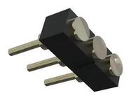 CONN, POGO PIN HDR, 3P, 1R, 2.54MM, TH