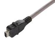MOD CONN, IX TYPE B PLUG, 10P8C, CBL