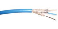 TWINAXIAL CABLE, 20AWG, 78 OHM, 500FT, BLUE