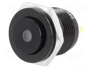 Switch: vandal resistant; Pos: 2; SPST-NO; 2A/36VDC; IP65; OFF-(ON) ONPOW