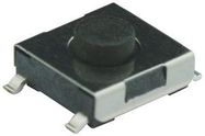 SWITCH, TACTILE, SPST-NO, 50mA, SMD